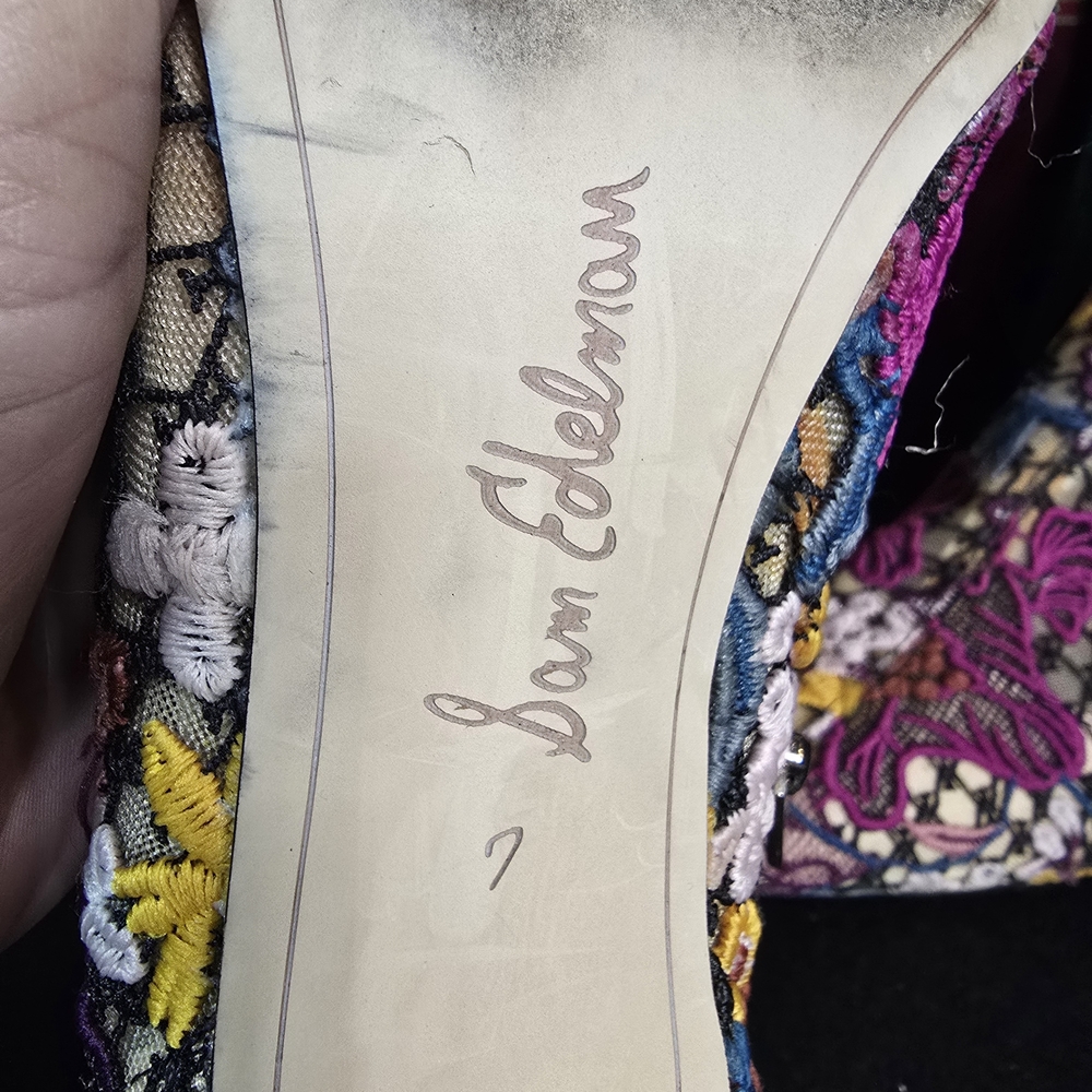 Floral Embroidered Ankle Boots - image 3